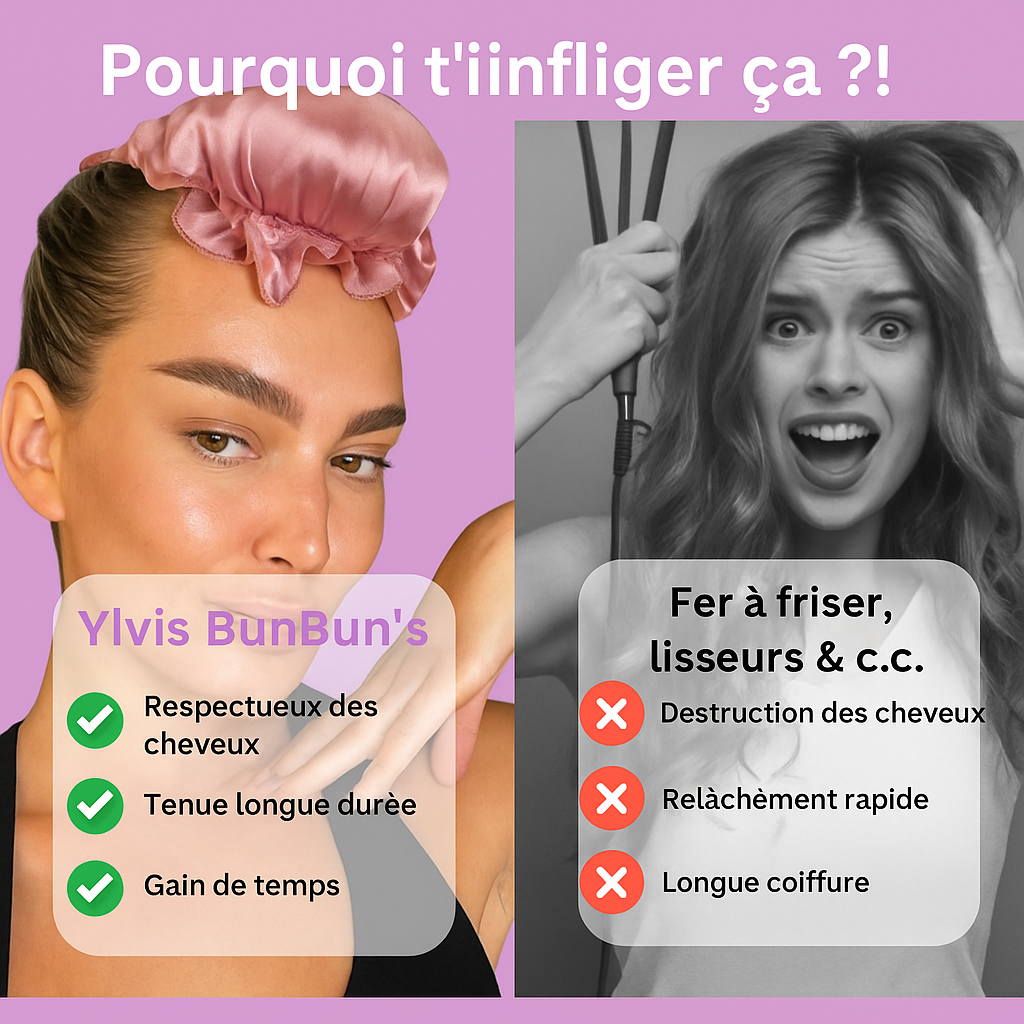 NovaBunBun bigoudi sans chaleur, sans efforts, sans dégâts