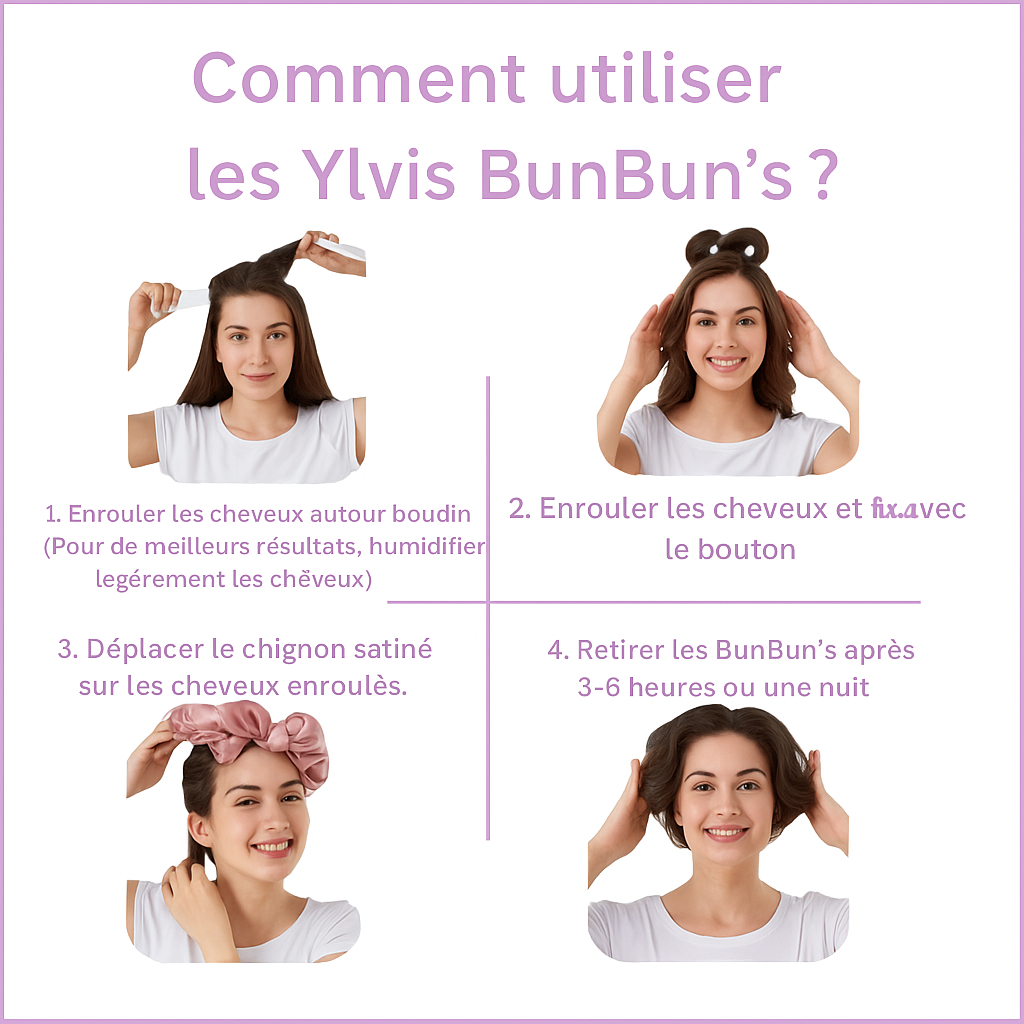 NovaBunBun bigoudi sans chaleur, sans efforts, sans dégâts