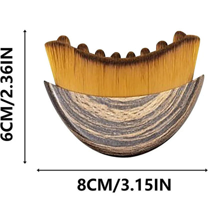 Brosse pour Contour lymphatique, Drainage lymphatique, réduit les poches, soulagement de la Fatigue, masseur Facial, outil de sculpture de la peau du menton