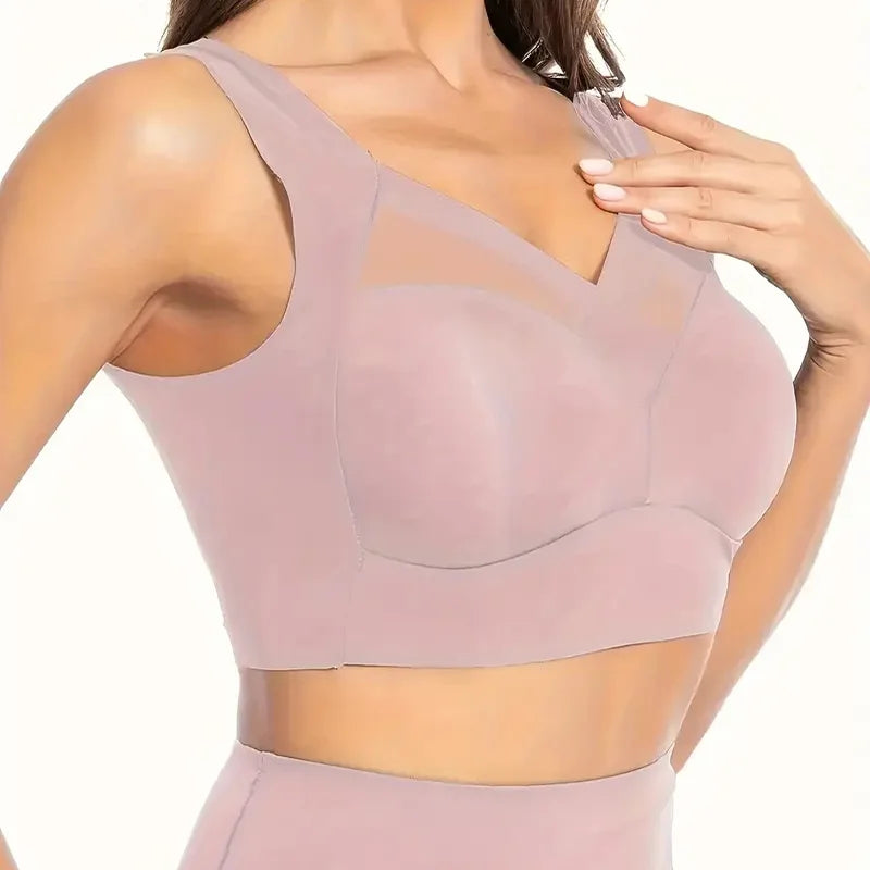 Soutien-Gorge Sport Grande Taille – Push-Up Dentelle Sexy