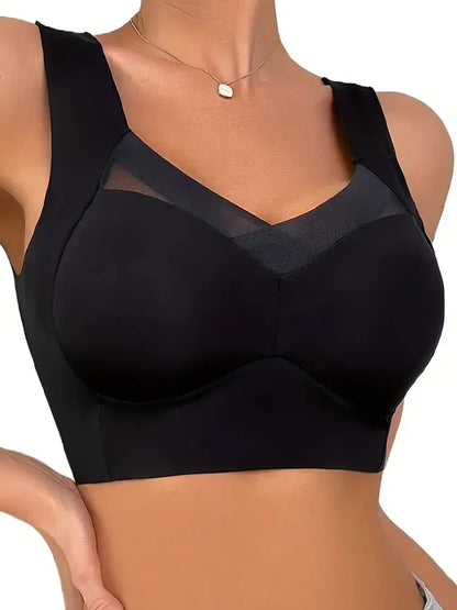 Soutien-Gorge Sport Grande Taille – Push-Up Dentelle Sexy