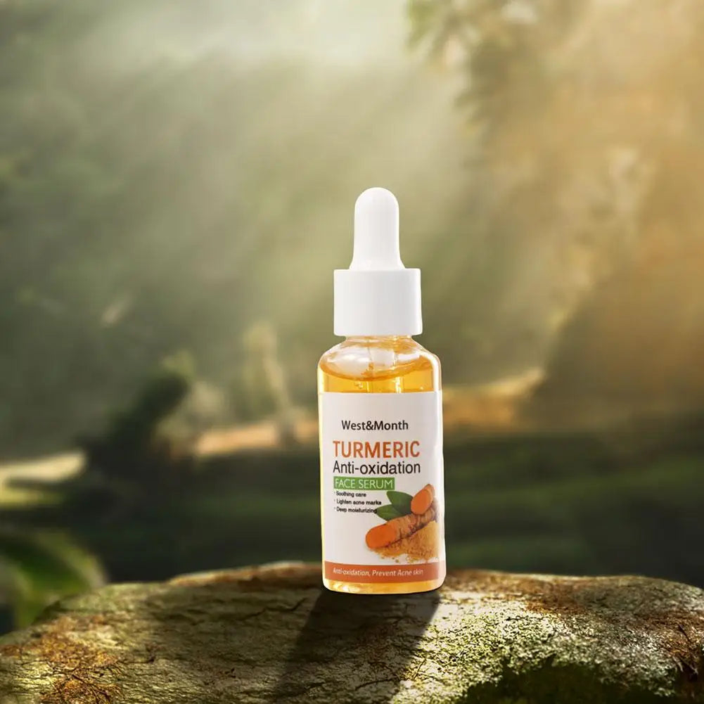 Huile essentielle de curcuma pour massage du visage et du corps, diffuseur hydratant, soin lissant pour la peau, 30ml