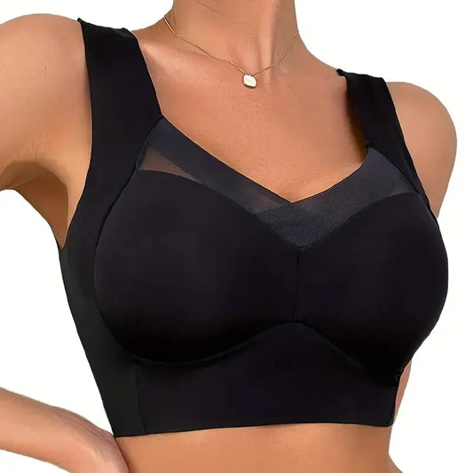 Soutien-Gorge Sport Grande Taille – Push-Up Dentelle Sexy