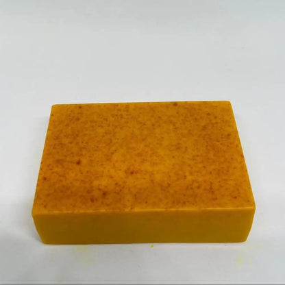 Savon fait à la main au curcuma, savon à l'acide kojique au citron, savon de douche et pour le visage, nettoyage en profondeur pour les soins de la peau du visage et du corps, 100g